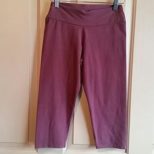 Soul flower cropped leggings